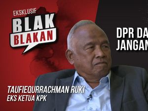 Blak-blakan Taufiequrrachman Ruki: DPR dan KPK Jangan Arogan