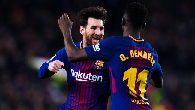 Messi pada Dembele: Lebih Profesional, dong