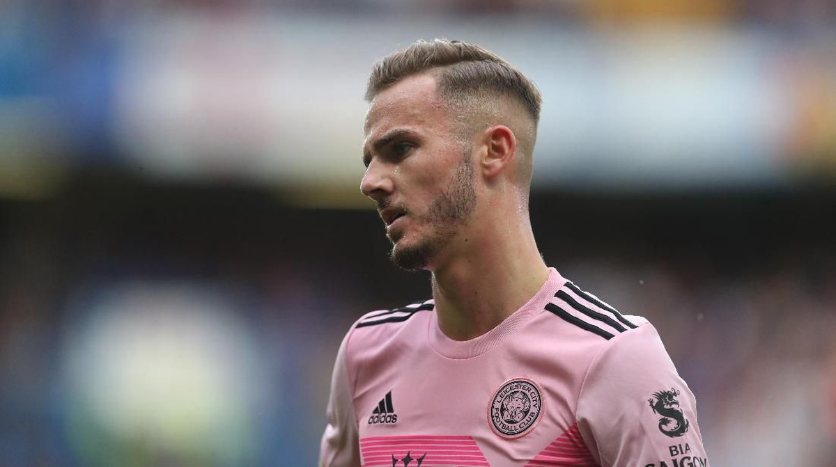 Gelandang serang Leicester City James Maddison. (Foto: Catherine Ivill/Getty Images)