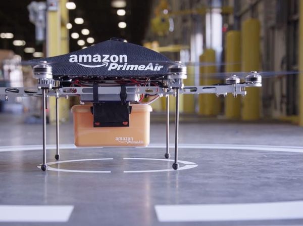 Penampakan Drone Pengirim Paket Amazon