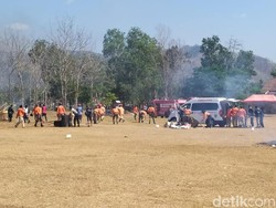 Bekali Linmas Hadapi Bencana, Pemprov Jatim Gelar Simulasi di Pacitan