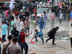 Terkait Demo Ricuh di KPK, Tak Ada Massa yang Diamankan Polisi