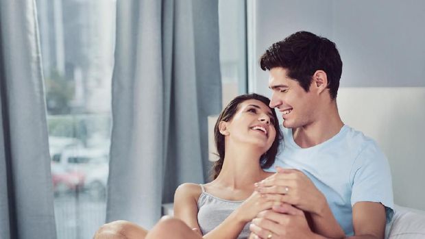 Ilustrasi pasangan suami dan istri