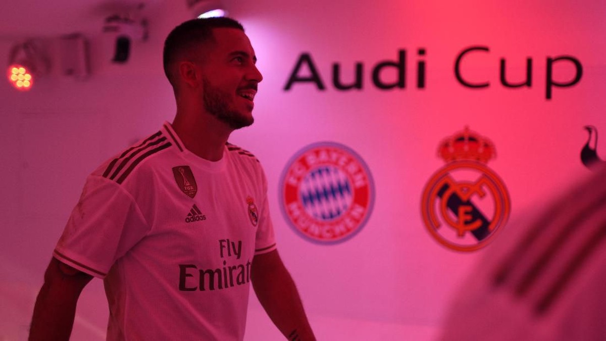 Eden Hazard debut akhir pekan ini bersama Real Madrid (Alexander Scheuber/Getty Images for AUDI)