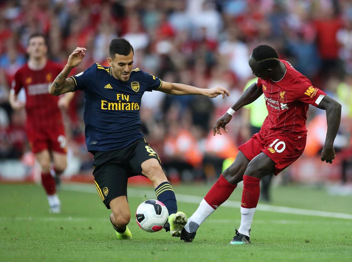 Dani Ceballos mengakui keunggulan Liverpool dalam melakukan pressing kepada lawan. Foto: Carl Recine / Action Images via Reuters