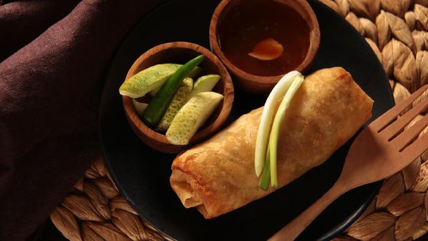 Ilustrasi resep lumpia ala DEBM