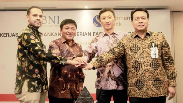 BNI Gandeng Bank Shinhan