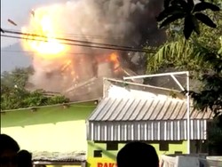Gudang Bahan Peledak Brimob Semarang Meledak, Begini Kesaksian Warga