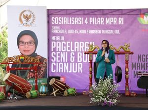 Pagelaran Seni Budaya Empat Pilar MPR Semarak di Cianjur