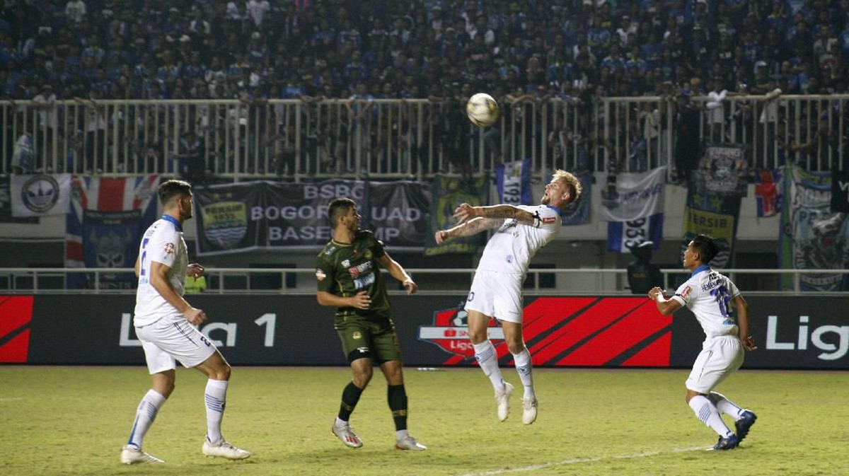 Tira Persikabo berimbang 1-1 kontra Persib Bandung (ANTARA FOTO/Yulius Satria Wijaya)