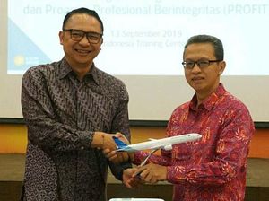 Gandeng KPK, Garuda Komitmen Kendalikan Gratifikasi