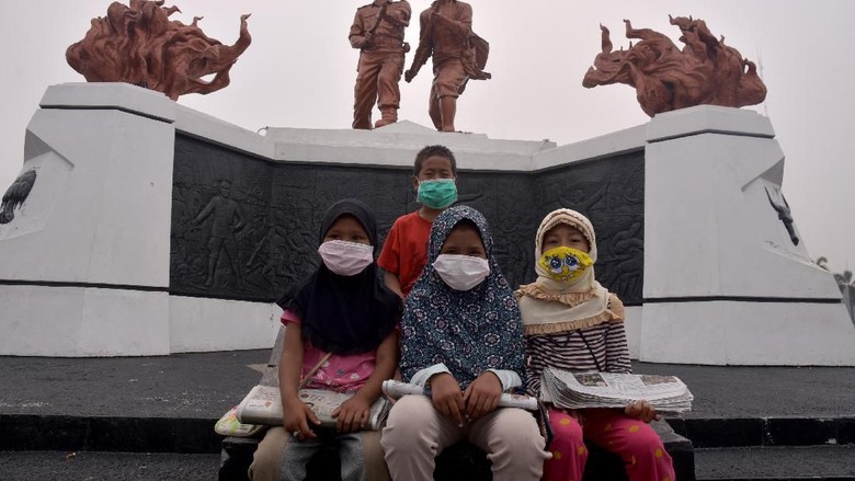 KPAI Dorong Sekolah Terdampak Kabut Asap Kurangi Aktivitas Luar Ruangan