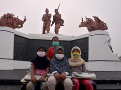 KPAI Dorong Sekolah Terdampak Kabut Asap Kurangi Aktivitas Luar Ruangan