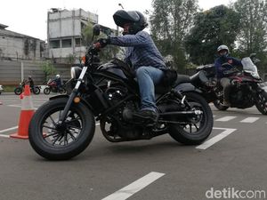 Kecelakaan Tunggal Moge Terjadi karena Salah Ngerem