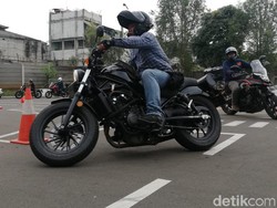 Kecelakaan Tunggal Moge Terjadi karena Salah Ngerem