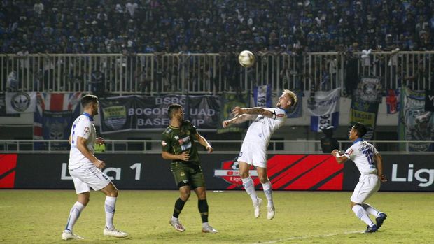 Persib bermain imbang 1-1 lawan Tira Persikabo di Liga 1 2019.