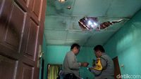 Rumah Warga Rusak Akibat Ledakan di Gudang Brimob Polda Jateng