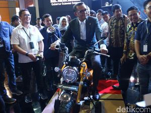 Gubernur Sulsel Nurdin Abdullah dan Motor Monyet Gubernur Sulsel Nurdin Abdullah dan Motor Monyet