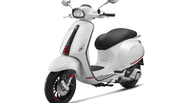 Vespa Rilis Sprint Carbon Putih Edisi Khusus