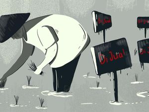 Pakoh Bumi di Ujung Pertarungan