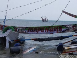 Perahu Nelayan Sumenep Rusak Diterjang Ombak, Kerugian Ditaksir Rp 400 Juta