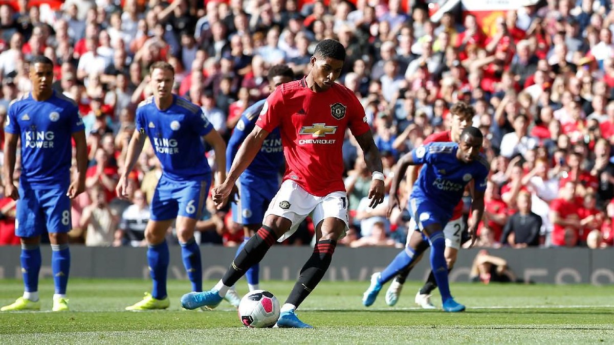 Manchester United ditunggu laga final di markas Leicester City. (Foto: Andrew Yates / Reuters)