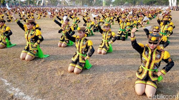 Potret Purworejo Sambut Kunjungan Wisata 2020 Pakai Tari Dolalak