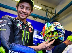 Helm Spesial Rossi di Misano 2019, Bikin Lapar!