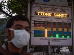 Kabut Asap di Pekanbaru Masih Pekat, Libur Sekolah Diperpanjang Lagi