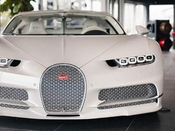 Mewah! Rapper Post Malone Beli Bugatti Chiron Serba Putih
