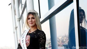 Foto: Pesona Miss Kurdistan dari Irak Saat Pertama Kali Ke Jakarta