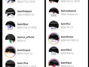 Tolak Revisi UU KPK, Foto Profil Instagram BEM Se-UI Tertutup Kain Hitam Tolak Revisi UU KPK, Foto Profil Instagram BEM Se-UI Tertutup Kain Hitam