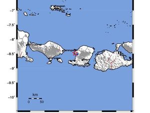 Gempa M 3,1 Terjadi di Lombok Utara, NTB