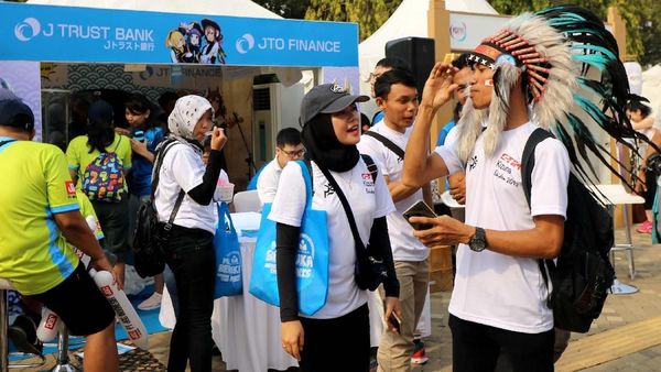 Keseruan di Jakarta Kizuna Ekiden 2019