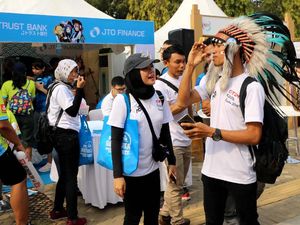 Keseruan di Jakarta Kizuna Ekiden 2019