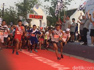 Lepas Lomba Jakarta Kizuna Ekiden, Anies Harap Hubungan RI-Jepang Kian Erat