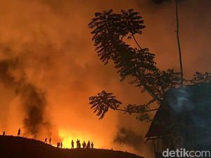 TPA Antang Makassar Terbakar Hebat, Pengelola Diperiksa Polisi