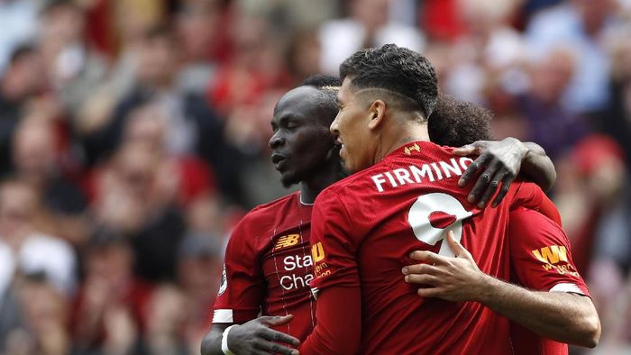 Roberto Firmino, Sadio Mane dan Mohamed Salah kerja sama ketiganya sangat mudah. (Foto: Rui Vieira/AP Photo) Roberto Firmino, Sadio Mane dan Mohamed Salah kerja sama ketiganya sangat mudah. (Foto: Rui Vieira/AP Photo)