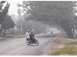 Kabut Asap Masuk Sumbar, Sekolah di Dharmasraya Diliburkan