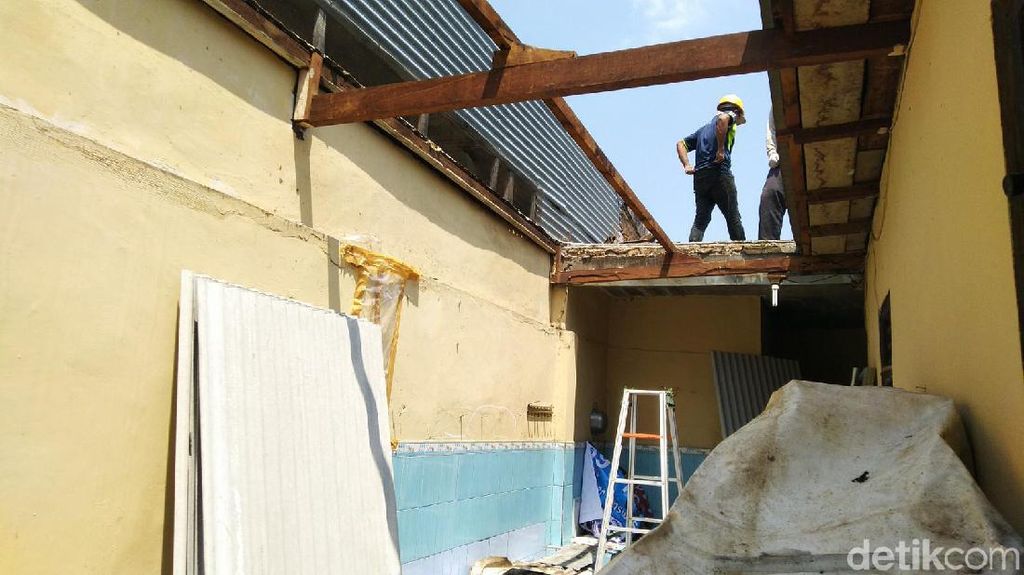 Deretan Rumah Rusak Imbas Ledakan di Mako Brimob Terus Diperbaiki