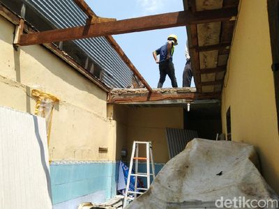 Deretan Rumah Rusak Imbas Ledakan di Mako Brimob Terus Diperbaiki