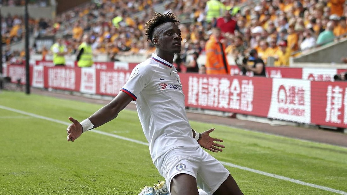 Tammy Abraham kini diperebutkan Timnas Inggris dan Nigeria (Nick Potts/PA via AP)