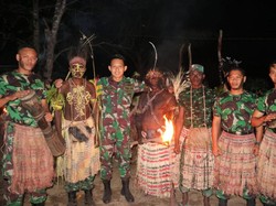 3 Putra Daerahnya Jadi TNI, Suku Kanum Papua Gelar Syukuran Adat