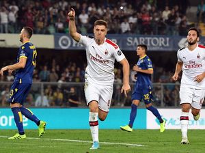 Gol  Tunggal Piatek Antarkan Milan Kandaskan Verona 1-0