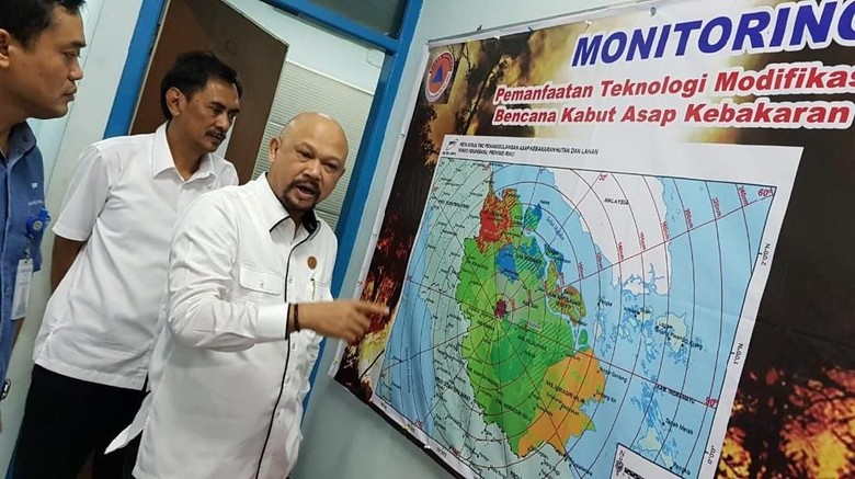 Atasi Karhutla di Riau, BPPT Fokus Lakukan Hujan Buatan