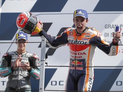 Sindir Rossi, Marquez: Insiden di Kualifikasi Memotivasi Saya Menang