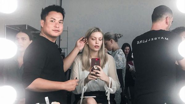 Ini Hasil Riasan Makeup Artis Ryan Ogilvy Dandani Model Internasional di NYFW