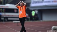 Persija vs PSIS sepetrti roller coaster untuk Julio. Apalagi, Mahesa Jenar bisa memangkas defisit gol via Septian David Maulana di menit ke-63. (Foto: Rifkianto Nugroho/detikcom)