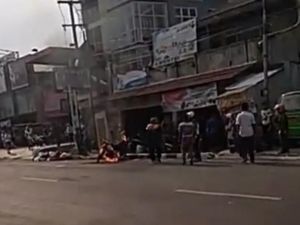 Heboh Pemuda Cianjur Bakar Motor Gegara Ditilang Polisi