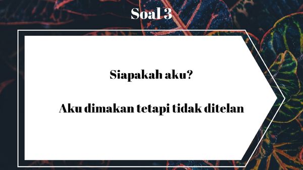 Teka-teki Ini Dapat Melatih Otakmu, Yuk Dicoba